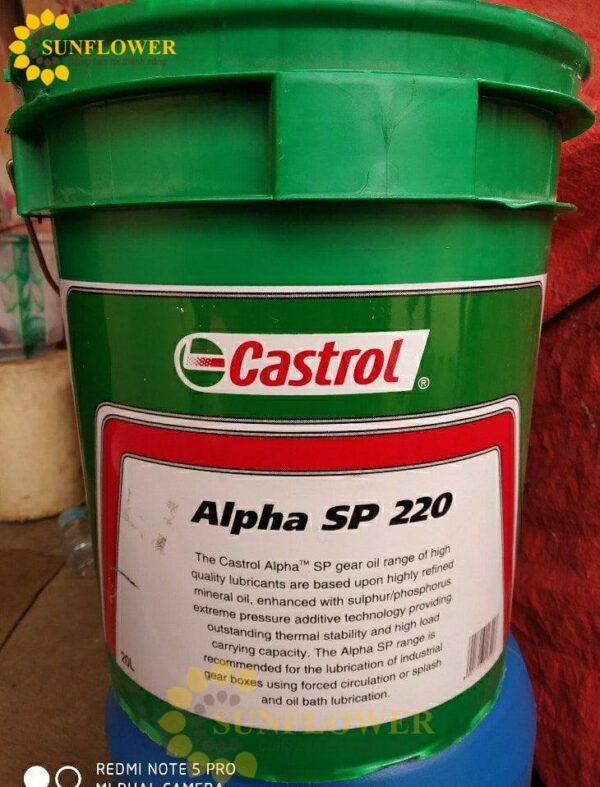 Castrol Alpha SP 220- Dầu bánh răng