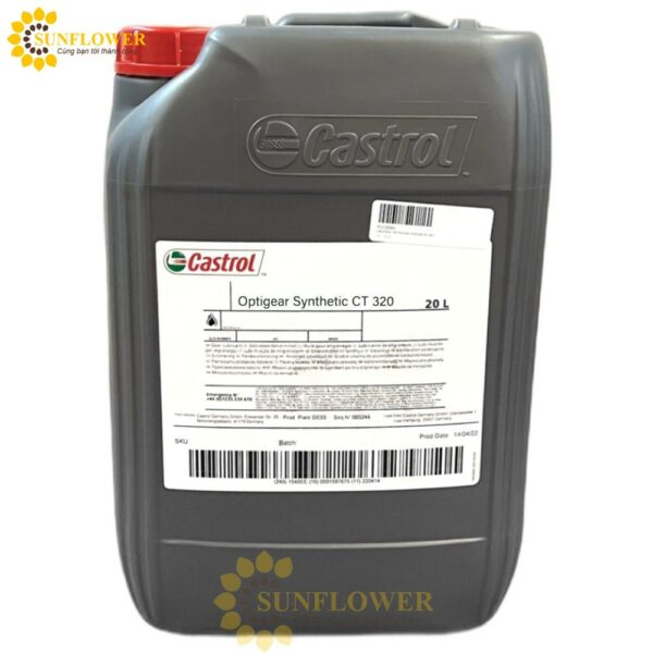 CASTROL SYNTHETIC CT 320- Dầu bánh răng