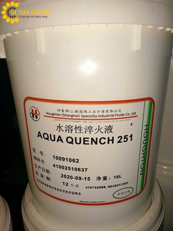 Dầu nhiệt luyện Houghton AQUA QUENCH 251