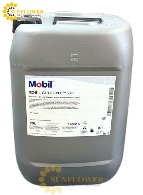 Mobil Glygoyle Series – Dầu bánh răng, ổ trục và máy nén Polyalkylene Glycol (PAG)