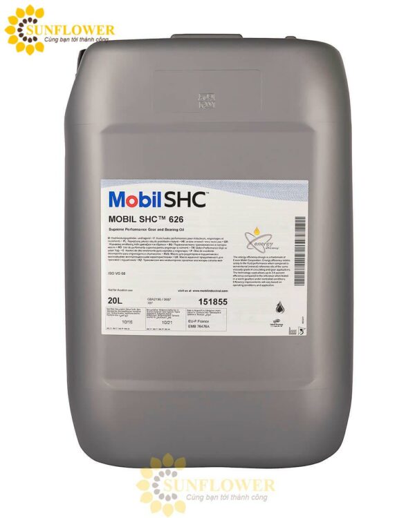 Mobil SHC 626 – Dầu bánh răng và ổ trục hiệu suất vượt trội