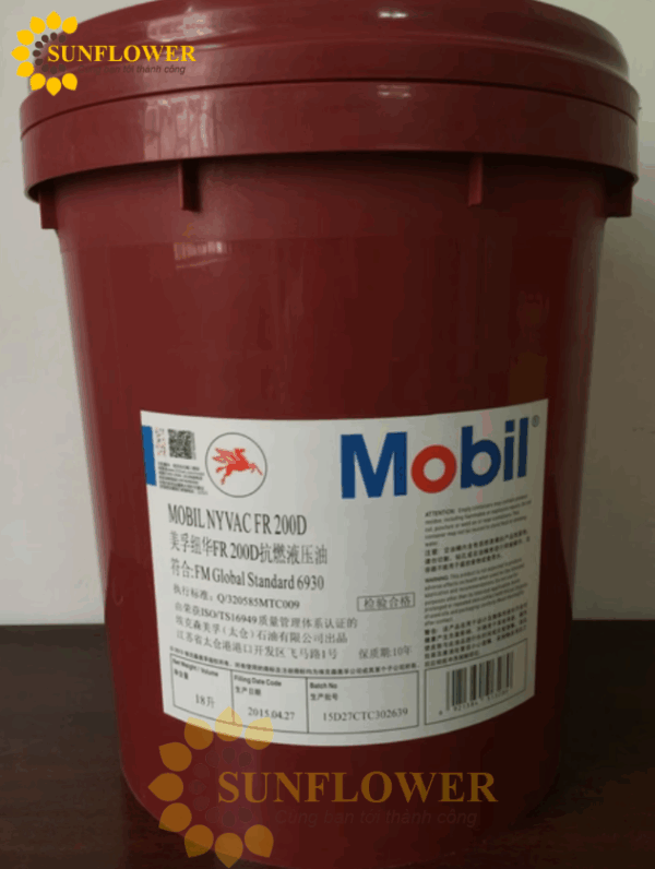 Nyvac FR 200D – Dầu thủy lực chống cháy hiệu suất cao