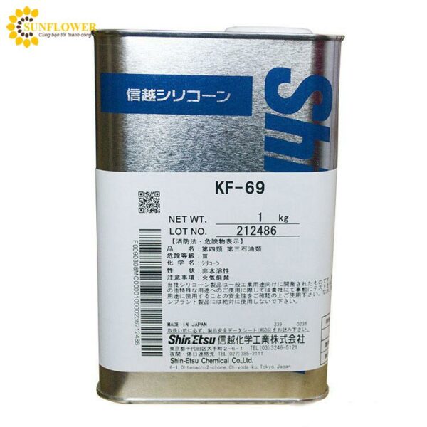Shin-Etsu KF-69 Dầu bôi trơn Shin-Etsu