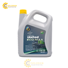 Dầu Nhớt Động Cơ United Eco-Max 15 15W40 CK-4