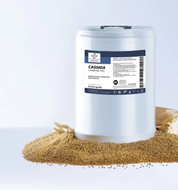 CASSIDA CHAIN OIL HTX – Chất bôi trơn chuỗi nhiệt độ cực cao tổng hợp cho thiết bị chế biến thực phẩm và đồ uống