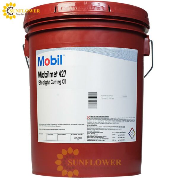 Mobilmet 427 – Dầu cắt thẳng cao cấp không ăn mòn đồng, chịu tải trọng trung bình